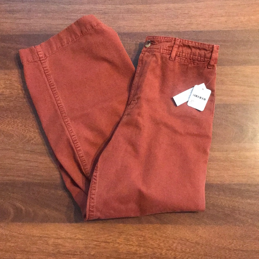 BRAND NEW WITH TAGS Free People Cropped Wide Leg